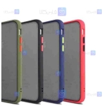 قاب محافظ مات با محافظ لنز سامسونگ Transparent Hybrid Case Samsung Galaxy M51