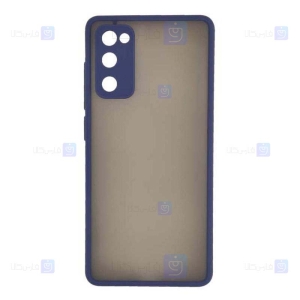قاب محافظ مات با محافظ لنز سامسونگ Transparent Hybrid Case Samsung Galaxy S20 FE 5G