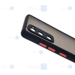 قاب محافظ مات با محافظ لنز سامسونگ Transparent Hybrid Case Samsung Galaxy S20 FE 5G