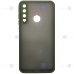قاب محافظ مات با محافظ لنز هواوی Transparent Hybrid Case With Lens Protector Huawei Y6p 2020