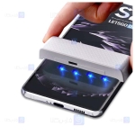 محافظ صفحه شیشه ای تمام صفحه و خمیده یو وی سامسونگ UV Full Glass Screen Protector Samsung Galaxy S21 plus