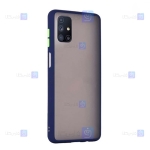 قاب محافظ پشت مات سامسونگ Transparent Hybrid Case Samsung Galaxy M51