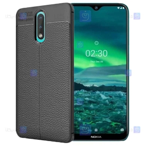 قاب ژله ای طرح چرم نوکیا Auto Focus Jelly Case For Nokia 2.3