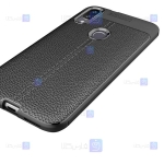 قاب ژله ای طرح چرم شیائومی Auto Focus Jelly Case For Xiaomi Mi Play