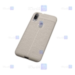 قاب ژله ای طرح چرم شیائومی Auto Focus Jelly Case For Xiaomi Mi Play