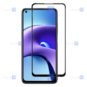 محافظ صفحه نمایش شیشه ای تمام چسب با پوشش کامل شیائومی Full Glass Screen Protector For Xiaomi Redmi Note 9T