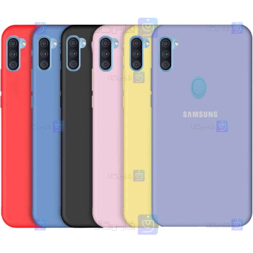 قاب محافظ سیلیکونی سامسونگ Silicone Case For Samsung Galaxy M11