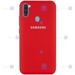 قاب محافظ سیلیکونی سامسونگ Silicone Case For Samsung Galaxy M11