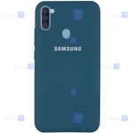 قاب محافظ سیلیکونی سامسونگ Silicone Case For Samsung Galaxy M11