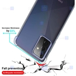 قاب محافظ ژله ای کپسول دار 5 گرمی سامسونگ Clear Tpu Air Rubber Jelly Case For Samsung Galaxy A72