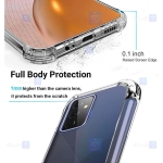 قاب محافظ ژله ای کپسول دار 5 گرمی سامسونگ Clear Tpu Air Rubber Jelly Case For Samsung Galaxy A72