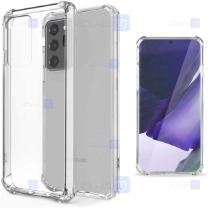 قاب محافظ ژله ای کپسول دار 5 گرمی سامسونگ Clear Tpu Air Rubber Jelly Case For Samsung Galaxy Note 20 Ultra