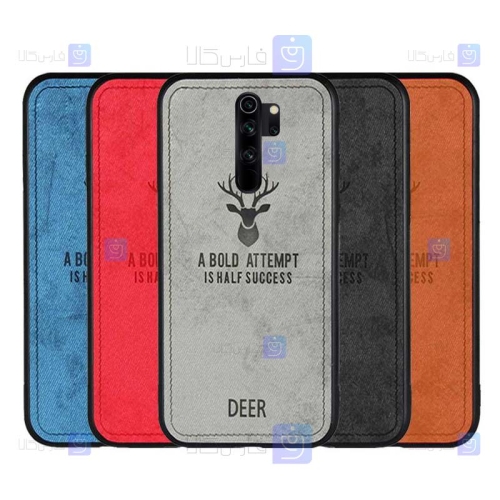 قاب پارچه ای Xiaomi Redmi Note 8 Pro مدل گوزنی