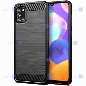 قاب محافظ ژله ای سامسونگ Fiber Carbon Rugged Armor Case For Samsung Galaxy A31
