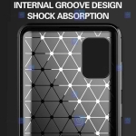 قاب محافظ ژله ای سامسونگ Fiber Carbon Rugged Armor Case For Samsung Galaxy A31