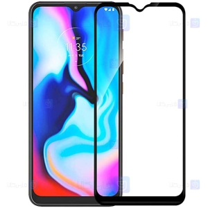 محافظ صفحه نمایش شیشه ای تمام چسب با پوشش کامل موتورولا Full Glass Screen Protector For Motorola Moto E7 Plus