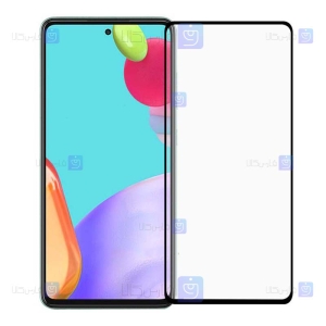 محافظ صفحه نمایش شیشه ای تمام چسب با پوشش کامل سامسونگ Full Glass Screen Protector For Samsung Galaxy A52 5G
