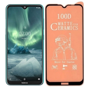 محافظ صفحه نمایش مات سرامیکی تمام صفحه نوکیا Full Matte Ceramics Screen Protector Nokia 6.2