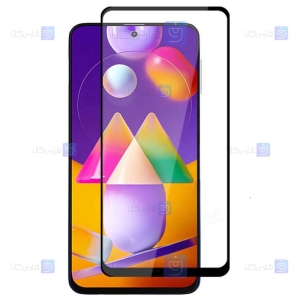 محافظ صفحه نمایش مات تمام چسب با پوشش کامل سامسونگ Full Matte Glass Screen Protector For Samsung Galaxy M51