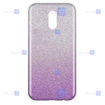 قاب ژله ای اکلیلی نوکیا Glitter Gradient Color Alkyd Jelly Case Nokia 2.1