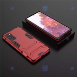 قاب محافظ استند دار سامسونگ Kick Stand Iron Man Armor Case Samsung Galaxy S20 FE 5G