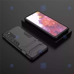 قاب محافظ استند دار سامسونگ Kick Stand Iron Man Armor Case Samsung Galaxy S20 FE 5G
