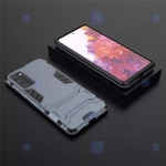 قاب محافظ استند دار سامسونگ Kick Stand Iron Man Armor Case Samsung Galaxy S20 FE 5G