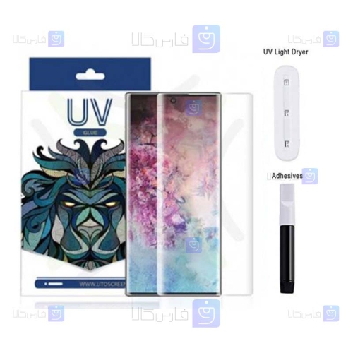 محافظ صفحه شیشه ای تمام صفحه و خمیده یو وی Lito سامسونگ Lito UV Full Glass Screen Protector Samsung Galaxy S20