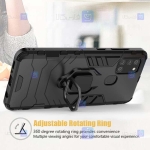 قاب محافظ ضد ضربه انگشتی سامسونگ Ring Holder Iron Man Armor Case Samsung Galaxy A21s
