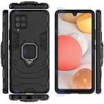 قاب محافظ انگشتی سامسونگ Ring Holder Iron Man Armor Case Samsung Galaxy A42 5G