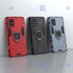قاب محافظ ضد ضربه انگشتی سامسونگ Ring Holder Iron Man Armor Case Samsung Galaxy A71 5G