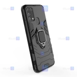 قاب محافظ ضد ضربه انگشتی سامسونگ Ring Holder Iron Man Armor Case Samsung Galaxy M31