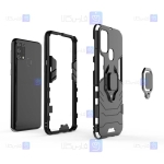 قاب محافظ ضد ضربه انگشتی سامسونگ Ring Holder Iron Man Armor Case Samsung Galaxy M31