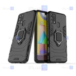 قاب محافظ ضد ضربه انگشتی سامسونگ Ring Holder Iron Man Armor Case Samsung Galaxy M31