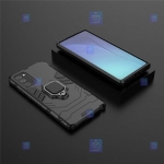 قاب محافظ ضد ضربه انگشتی سامسونگ Ring Holder Iron Man Armor Case Samsung Galaxy Note 20