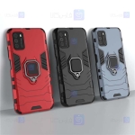قاب محافظ انگشتی شیائومی Ring Holder Iron Man Armor Case Xiaomi Poco M3