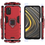 قاب محافظ انگشتی شیائومی Ring Holder Iron Man Armor Case Xiaomi Poco M3