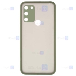 قاب محافظ مات با محافظ لنز هواوی Transparent Hybrid Case With Lens Protector Huawei Honor 9A