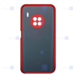 قاب محافظ مات با محافظ لنز هواوی Transparent Hybrid Case With Lens Protector Huawei Y9a