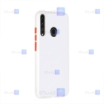 قاب محافظ پشت مات هواوی Transparent Hybrid Case Huawei P40 Lite E