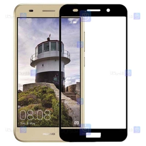 محافظ صفحه نمایش شیشه ای تمام چسب با پوشش کامل هواوی Full Glass Screen Protector For Huawei Y3 2018