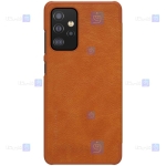 کیف محافظ چرمی نیلکین سامسونگ Nillkin Qin Case For Samsung Galaxy A52 5G4G