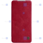 کیف محافظ چرمی نیلکین سامسونگ Nillkin Qin Case For Samsung Galaxy A52 5G4G