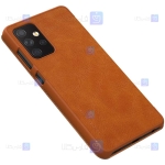 کیف محافظ چرمی نیلکین سامسونگ Nillkin Qin Case For Samsung Galaxy A72 4G