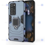 قاب محافظ ضد ضربه انگشتی هواوی Ring Holder Iron Man Armor Case Huawei P40 Pro