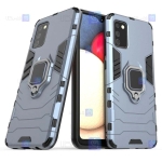 قاب محافظ ضد ضربه انگشتی سامسونگ Ring Holder Iron Man Armor Case Samsung Galaxy M02s