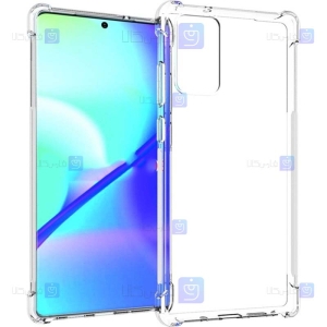 قاب محافظ ژله ای کپسول دار 5 گرمی سامسونگ Clear Tpu Air Rubber Jelly Case For Samsung Galaxy Note 20
