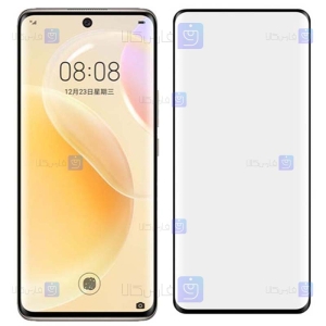 محافظ صفحه نمایش شیشه ای تمام چسب با پوشش کامل هواوی Full Glass Screen Protector For Huawei nova 8 5G