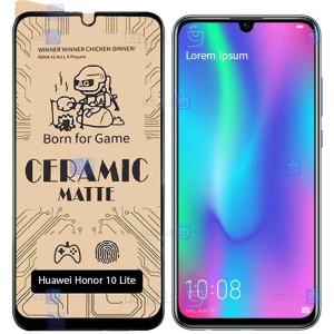 محافظ صفحه نمایش مات سرامیکی تمام صفحه هواوی Full Matte Ceramics Screen Protector Huawei Honor 10 Lite