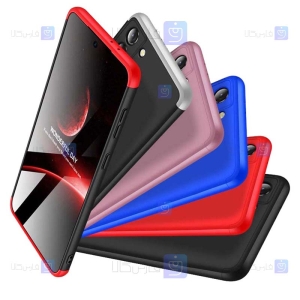 قاب محافظ با پوشش 360 درجه سامسونگ GKK Color Full Cover For Samsung Galaxy S21